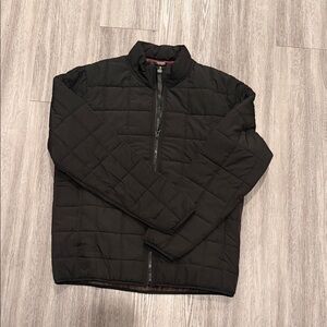 Men's Classic Black Puffer Jacket